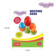 Giggles Nesting Eggs - Multi Color