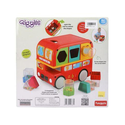 Giggles Shape Sorting Bus-Infant Toys-Giggles-Toycra