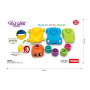 Giggles Stack A Car, 2 in 1 Pull Along Toy