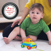Giggles Stack A Car, 2 in 1 Pull Along Toy
