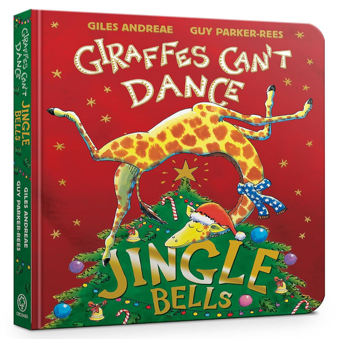 Giraffe Can't Dance Jingle Bells-Board Book-Hi-Toycra