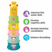 Giraffe N Friends – Stacking & Nesting Animal Cups | 6 Colourful Cups | Early Learning Toy for Babies (Age 12-36 Months)-simple-Toymate-Toycra