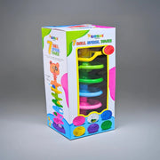 Girnar 7 Ball Spiral Tower -Multi Color