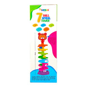 Girnar 7 Ball Spiral Tower -Multi Color