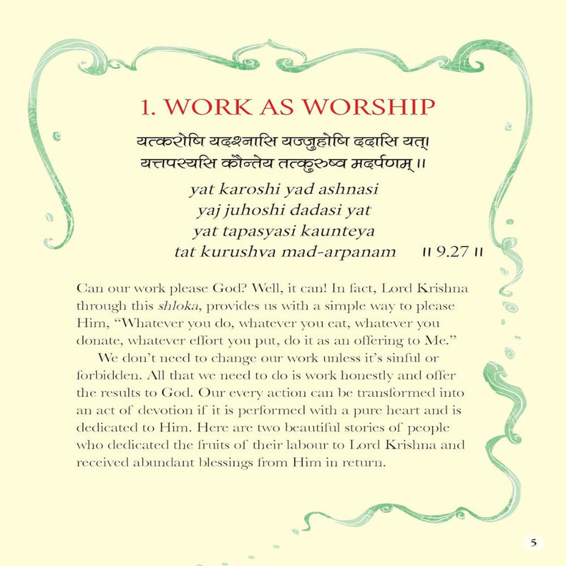Gita Wisdom Tales Karma-Action