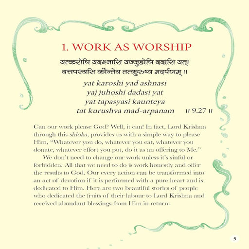 Gita Wisdom Tales Karma-Action