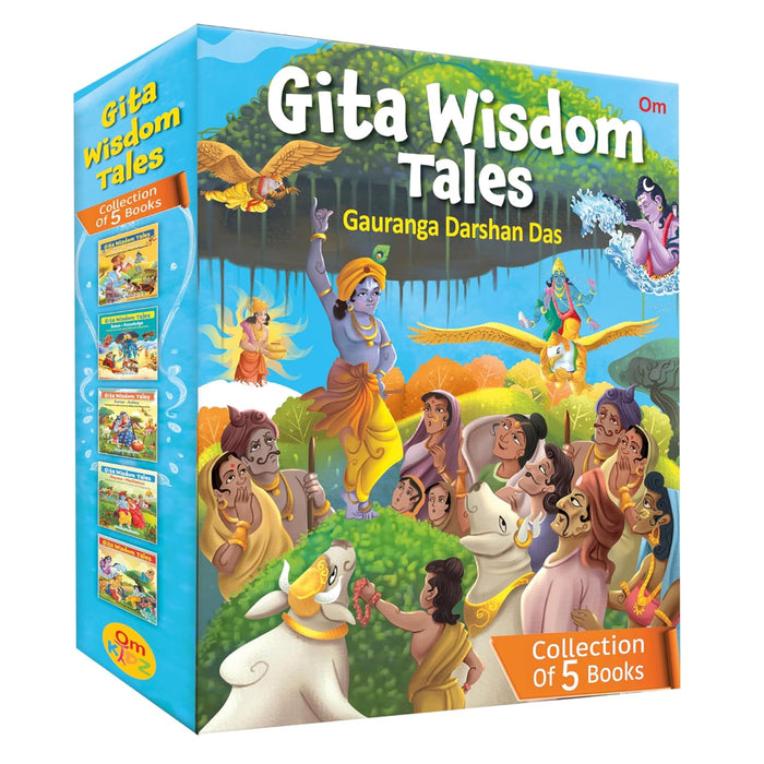 Gita Wisdom Tales (Set Of 5 Books)-Mythology Book-Ok-Toycra