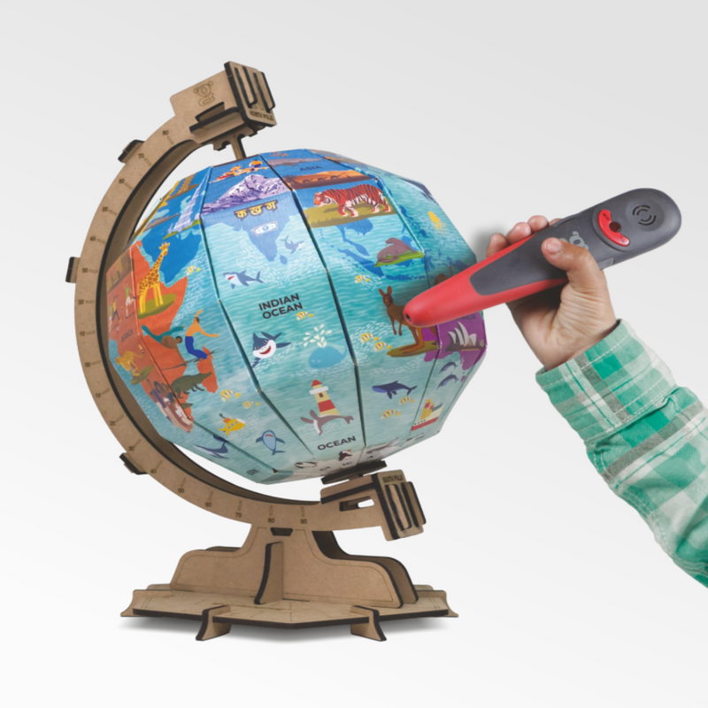 Go Discover DIY Globe – Continents and Oceans -Part 1