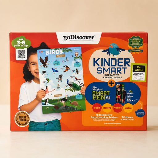 GoDiscover Kinder Smart Interactive Learning Series with Talking Pen |