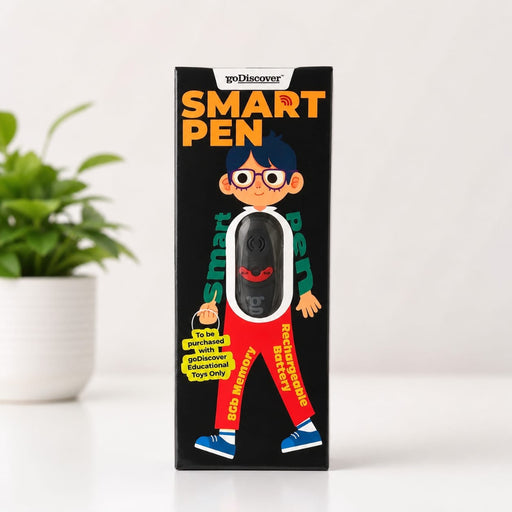GoDiscover SmartBook 1 Interactive Learning Books with Talking Pen