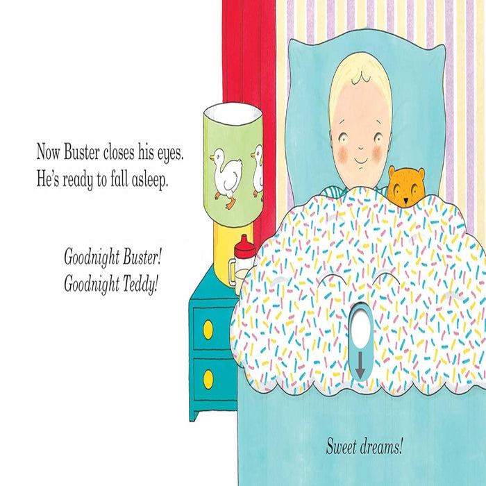 Goodnight Buster!-A Touch And Feel Book-Board Book-Pan-Toycra
