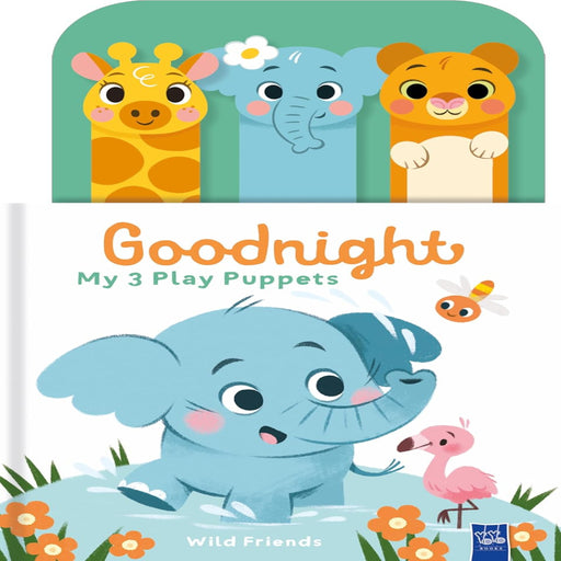 Goodnight My 3 Play Puppets Books-Board Book-Toycra Books-Toycra