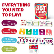 Gouda Games Gut Feeling Family Card Game