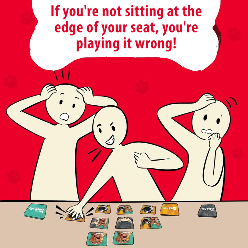 Gouda Games Hilarious Card Game with Crazy Dogs