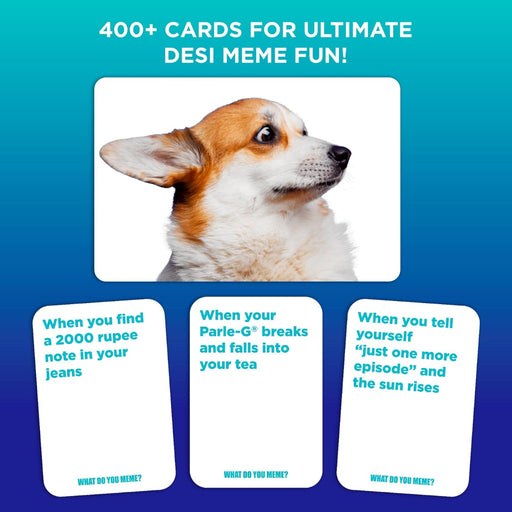 Gouda Games What Do You Meme? Family Edition (With Desi Feels)-Family Games-Gouda Games-Toycra