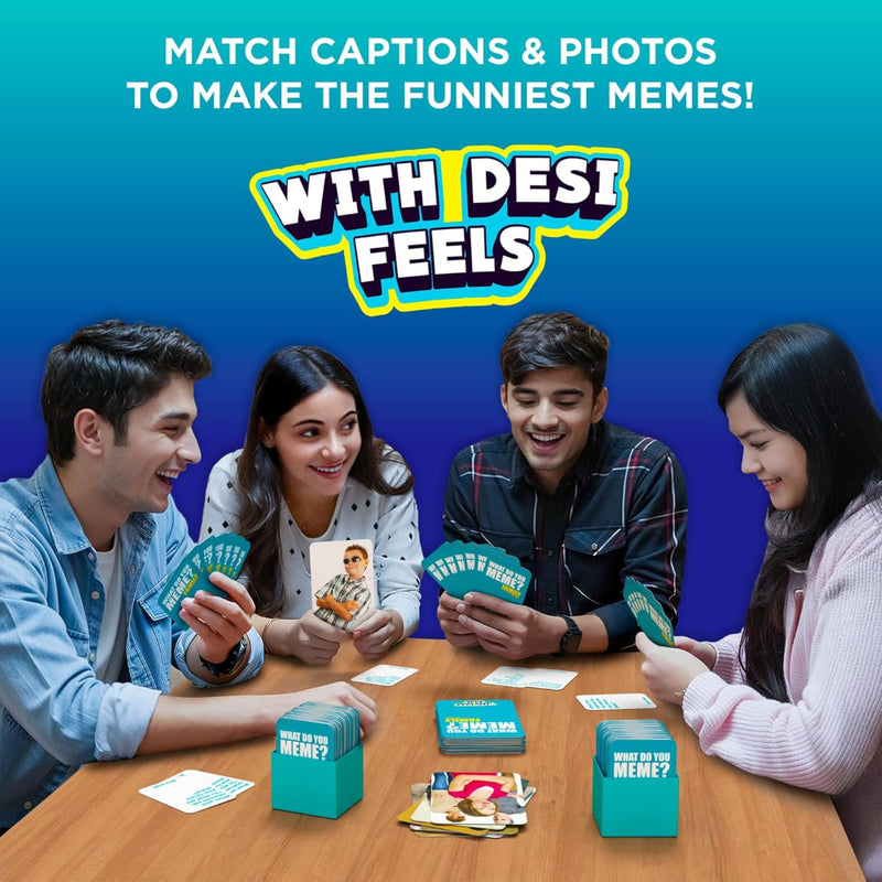Gouda Games What Do You Meme? Family Edition (With Desi Feels)