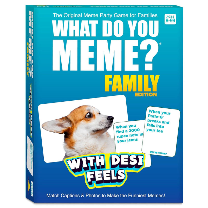 Gouda Games What Do You Meme? Family Edition (With Desi Feels)
