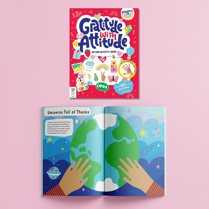 Gratitude With Attitude Tattoo Activity Book