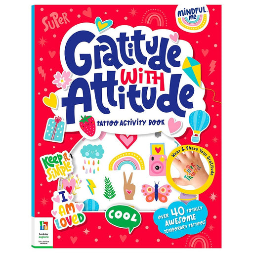 Gratitude With Attitude Tattoo Activity Book-Activity Books-SBC-Toycra
