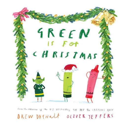 Green Is For Christmas-Board Book-Hc-Toycra