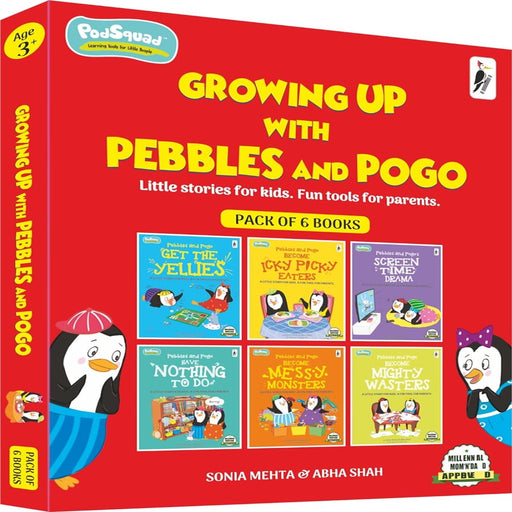 Growing Up With Pebbles And Pogo-Story Books-RBC-Toycra