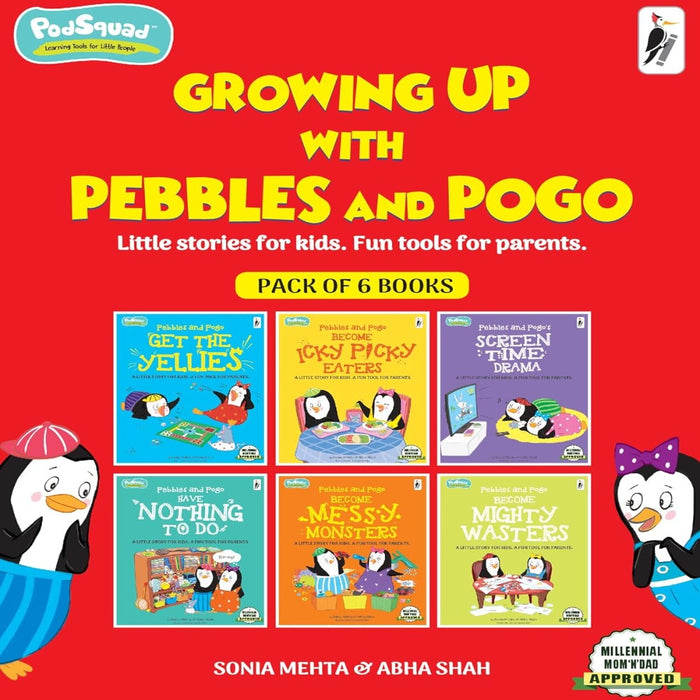 Growing Up With Pebbles And Pogo-Story Books-RBC-Toycra