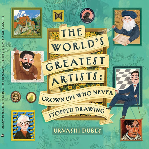 Grown Ups Who Never Stopped Drawing-Board Book-Daffodil lane-Toycra
