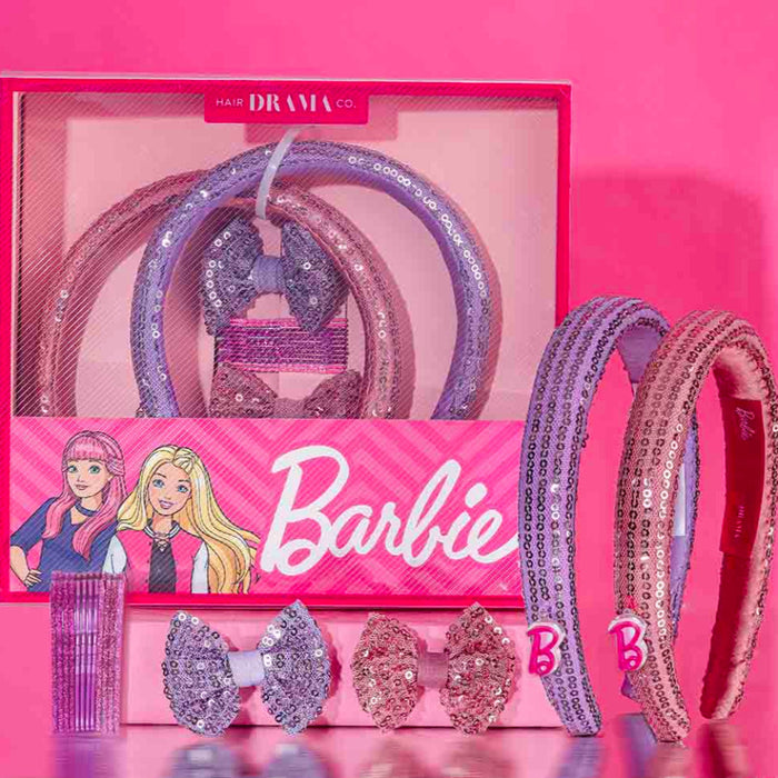 Hairdramaco Barbie Kids Gift Box Set-Fashion accessory-Hairdramaco-Toycra