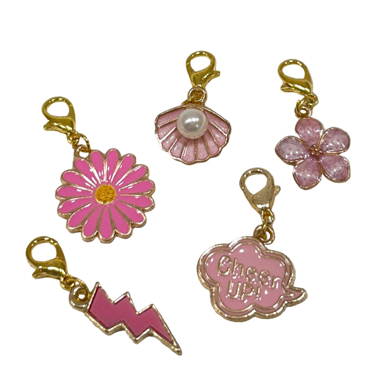 Hairdramaco Pink Mood Charm Set