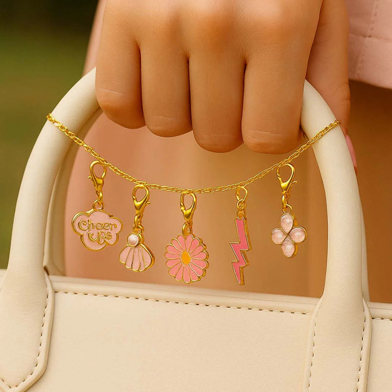 Hairdramaco Pink Mood Charm Set