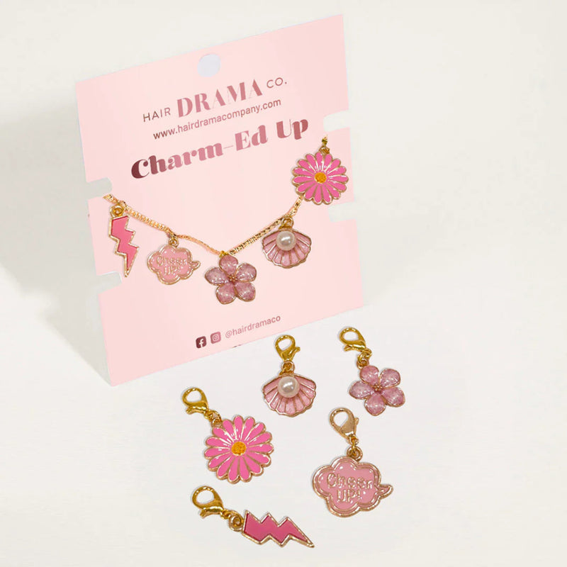 Hairdramaco Pink Mood Charm Set