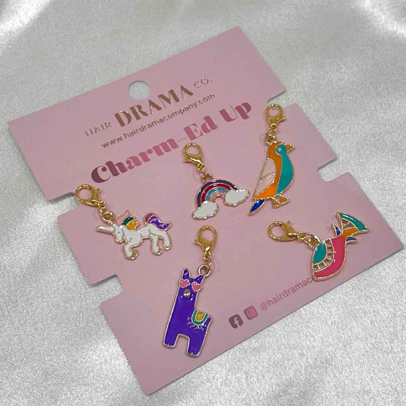 Hairdramaco Whimsy World Charm Set