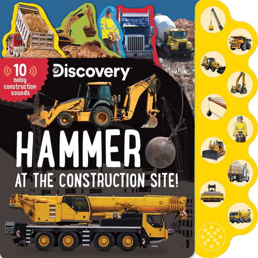 Hammer At The Construction Site!-Sound Book-RBC-Toycra