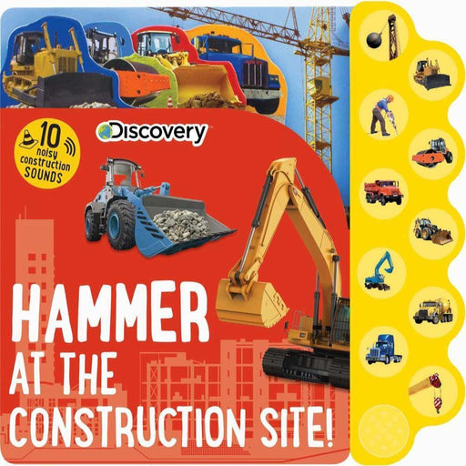 Hammer At The Construction Site!-Sound Book-RBC-Toycra