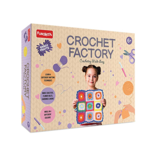 Handycrafts Funskool Crochet Factory-Arts & Crafts-Funskool-Toycra