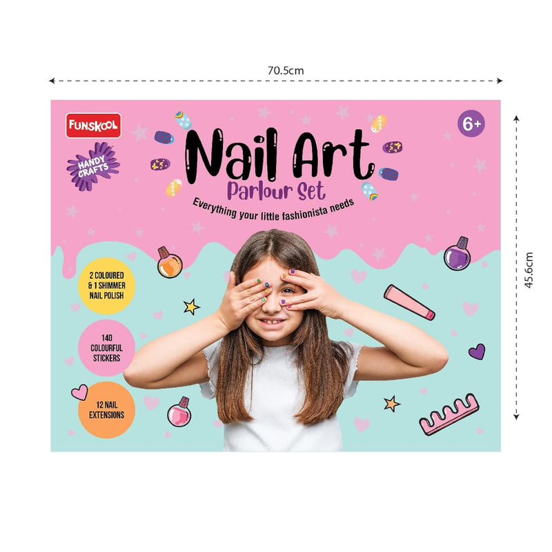 Handycrafts Funskool Nail Art-Arts & Crafts-Funskool-Toycra