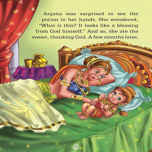 Hanuman The Mighty God-Mythology Book-Ok-Toycra