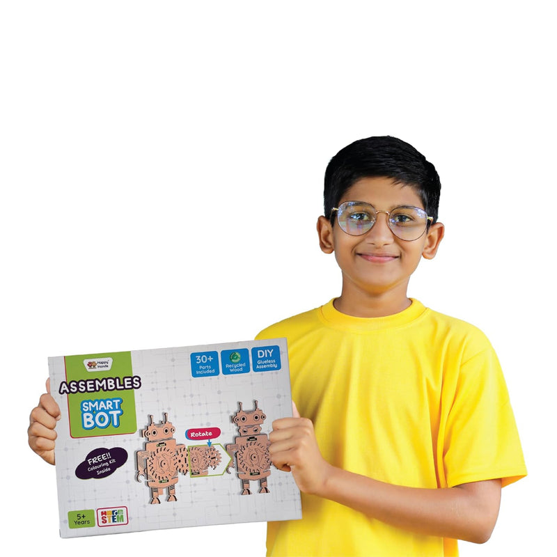 Happy Hands Assemble Diy Smart Bot