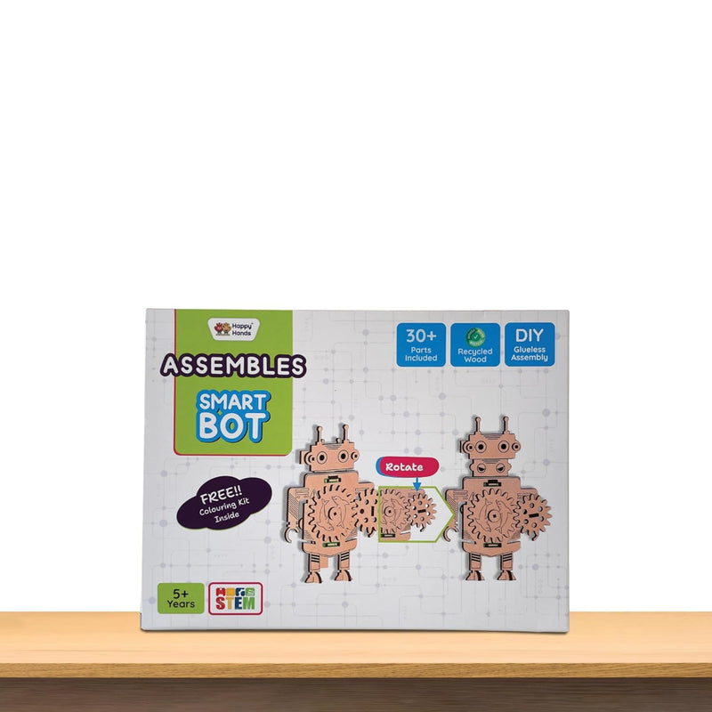 Happy Hands Assemble Diy Smart Bot