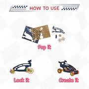 Happy Hands Assembles Diy Speed Racer