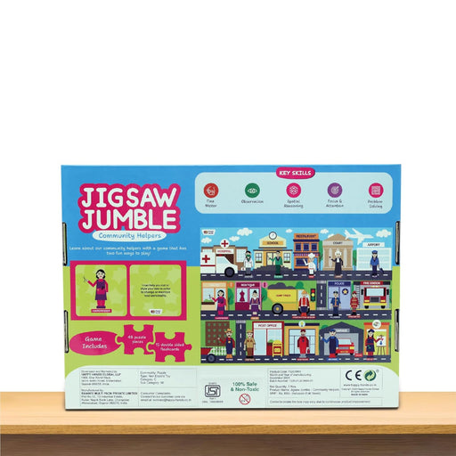 Happy Hands Jigsaw Jumble - Community Helpers