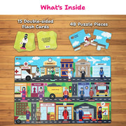 Happy Hands Jigsaw Jumble - Community Helpers