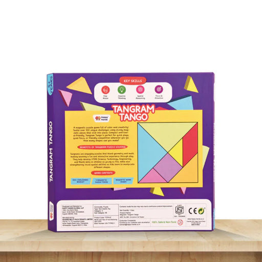 Happy Hands Tangram Tango - Magnetic Puzzle
