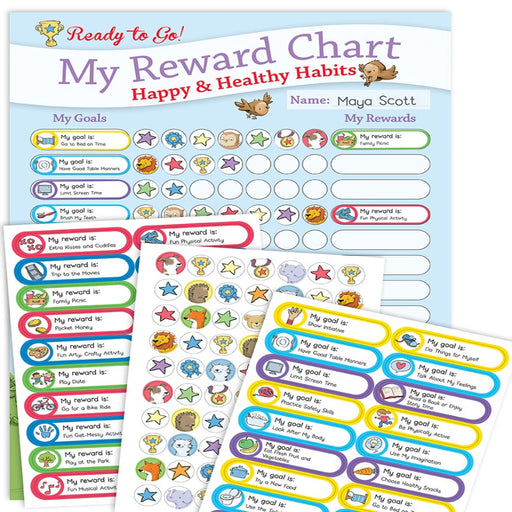 Happy & Healthy Habits Reward Chart Kit