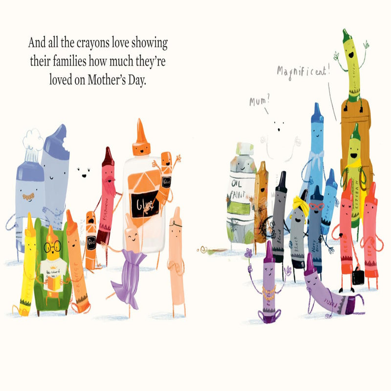 Happy Mother's Day From The Crayons (Age:3 Years+)