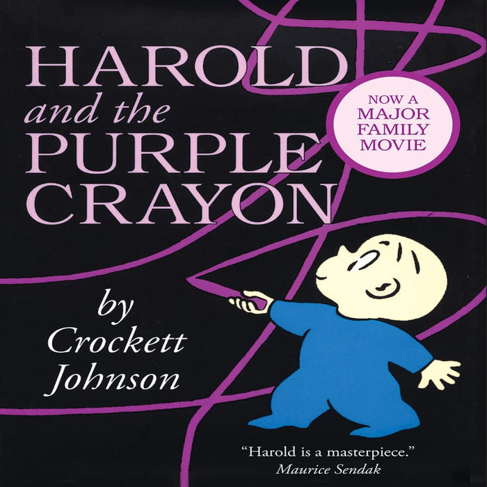 Harold And The Purple Crayon-Picture Book-Hc-Toycra