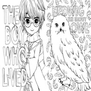 Harry Potter Magical Art Colouring Book