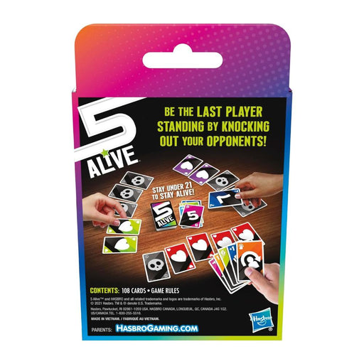 Hasbro 5 Alive Card Game, Kids Game, Fun Family Game-Family Games-Hasbro-Toycra