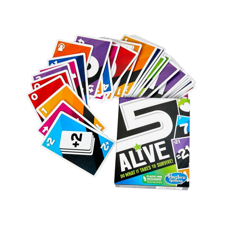 Hasbro 5 Alive Card Game, Kids Game, Fun Family Game