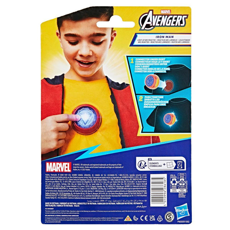 Hasbro Avengers Iron Man Light Up Arc Reactor